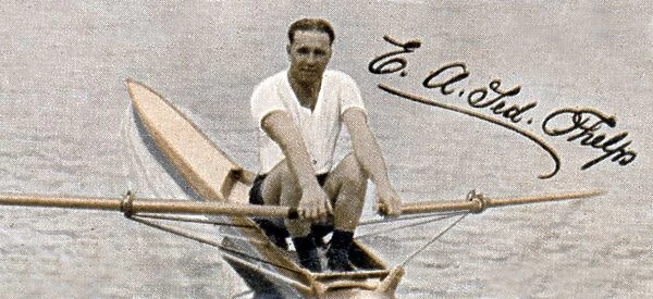 Ted Phelps, World Professional Sculling Champion, 1935