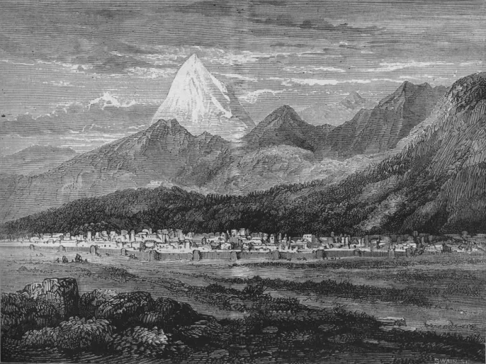 Framed Print : Teheran, c1880. Artist: Joseph Swain Framed Print : Teheran, c1880. Artist: Joseph Swain
