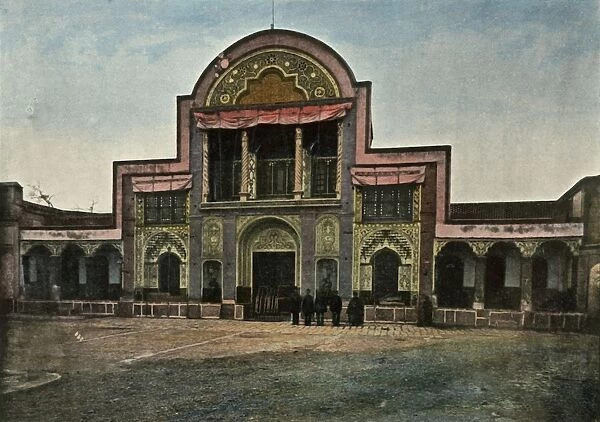 Teheran. Porte Du Palais Du Schah, (Gate of the Palace of the Shah - Tehran), 1900