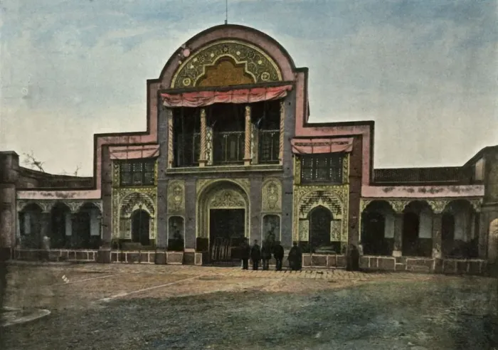 Framed Print : Teheran. Porte Du Palais Du Schah, (Gate of the Palace of the Shah - Tehran), 1900 Framed Print : Teheran. Porte Du Palais Du Schah, (Gate of the Palace of the Shah - Tehran), 1900