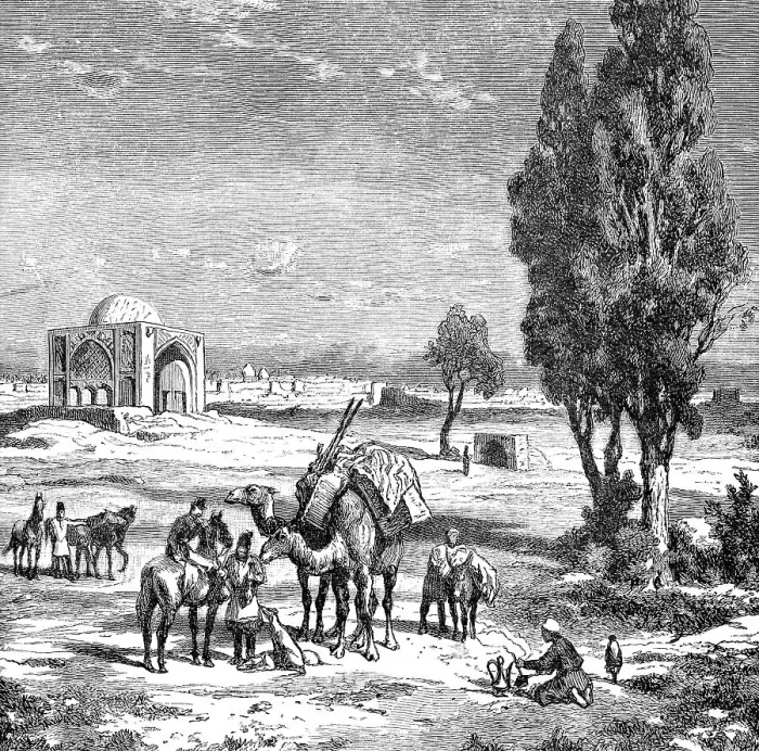 Framed Print : Tehran, Iran, 1895 Framed Print : Tehran, Iran, 1895