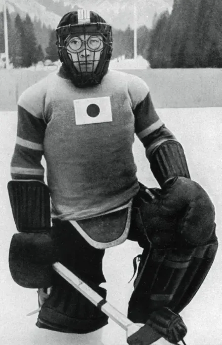 Framed Print : Teiji Homna, Japan ice hockey team, Winter Olympics, Garmisch-Partenkirchen, Germany, 1936 Framed Print : Teiji Homna, Japan ice hockey team, Winter Olympics, Garmisch-Partenkirchen, Germany, 1936