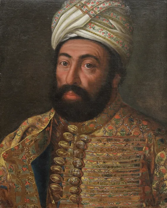 Framed Print : Teimuraz II (1700-1762), King of Kakheti, 1761. Creator: Antropov, Alexei Petrovich (1716-1795) Framed Print : Teimuraz II (1700-1762), King of Kakheti, 1761. Creator: Antropov, Alexei Petrovich (1716-1795)