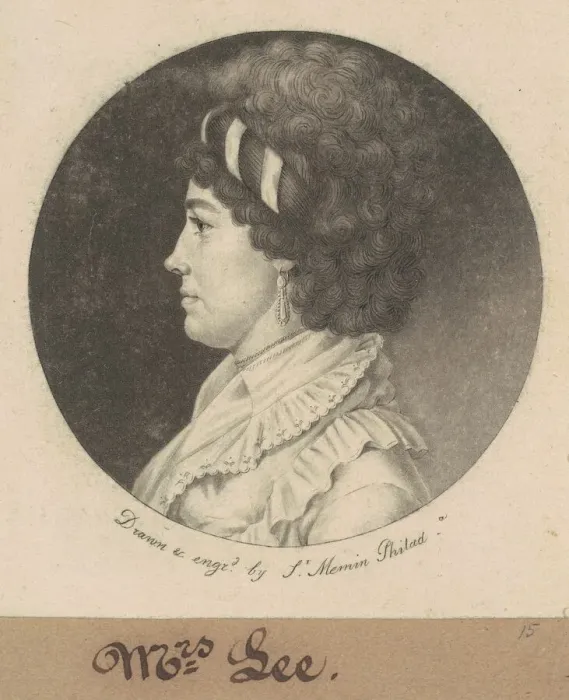 Framed Print : Temperance Hedge Lee, 1799. Creator: Charles Balthazar Julien Fevret de Saint-Mé Framed Print : Temperance Hedge Lee, 1799. Creator: Charles Balthazar Julien Fevret de Saint-Mé