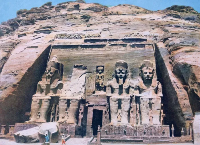 Framed Print : Temple of Abu Simbel, Egypt, 20th century Framed Print : Temple of Abu Simbel, Egypt, 20th century