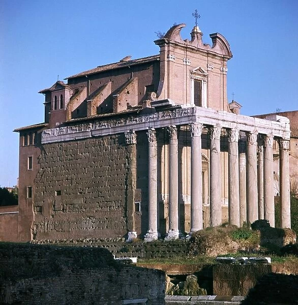 Temple of Antoninus and Faustina, 2nd century