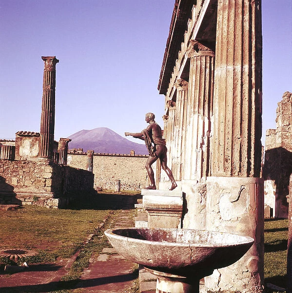 The Temple of Apollo, Pompeii, Italy