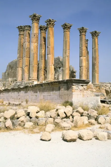Framed Print : Temple of Artemis, Jerash, Jordan Framed Print : Temple of Artemis, Jerash, Jordan
