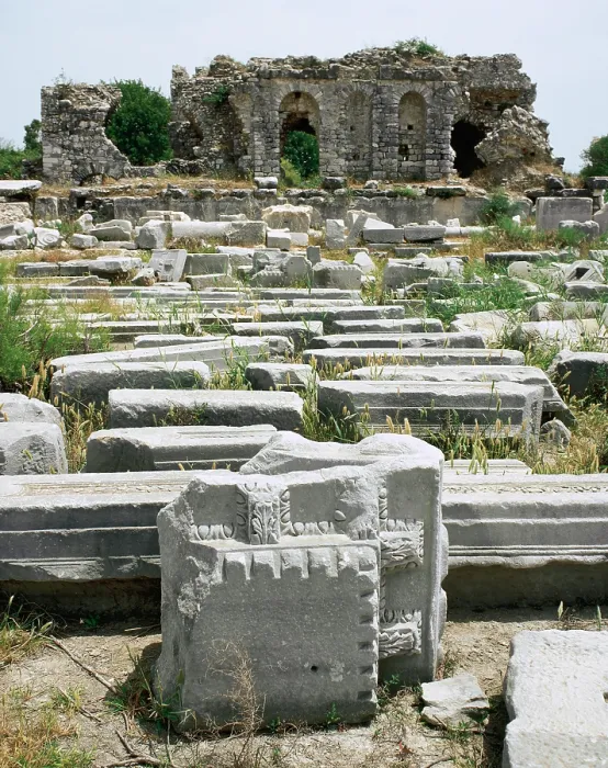 Framed Print : Temple of Athena, Troy IX stratum, Troy, Turkey, 2005. Creator: Unknown Framed Print : Temple of Athena, Troy IX stratum, Troy, Turkey, 2005. Creator: Unknown