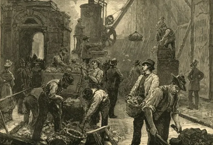 Framed Print : The Last of Temple Bar, 1877, (1897). Creator: Unknown Framed Print : The Last of Temple Bar, 1877, (1897). Creator: Unknown