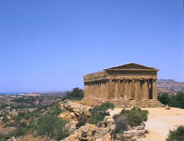 Framed Print : Temple of Concord, Agrigento, Sicily, Italy Framed Print : Temple of Concord, Agrigento, Sicily, Italy