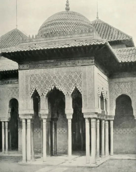 Framed Print : Temple in the Court of the Lions, 1907. Creator: Unknown Framed Print : Temple in the Court of the Lions, 1907. Creator: Unknown