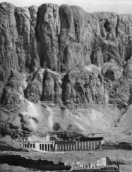 The Temple of Deir-El-Bahari, Egypt, 1936