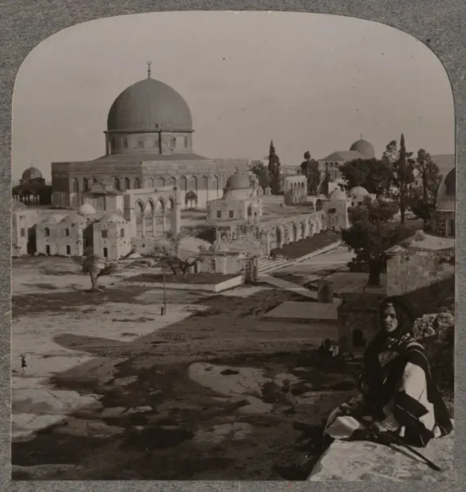 Framed Print : Temple enclosure, Jerusalem, c1900 Framed Print : Temple enclosure, Jerusalem, c1900