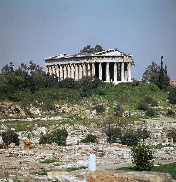 Temple of Hephaestus in the Agora in Athens