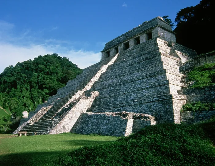 Framed Print : Temple of the Inscriptions, Palenque, Mexico, Mayan, 7th-8th centuries, 1998. Creator: Unknown Framed Print : Temple of the Inscriptions, Palenque, Mexico, Mayan, 7th-8th centuries, 1998. Creator: Unknown