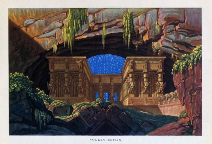 Framed Print : The temple of Isis and Osiris from The Magic Flute, 1816. Artist: Karl Friedrich Schinkel Framed Print : The temple of Isis and Osiris from The Magic Flute, 1816. Artist: Karl Friedrich Schinkel