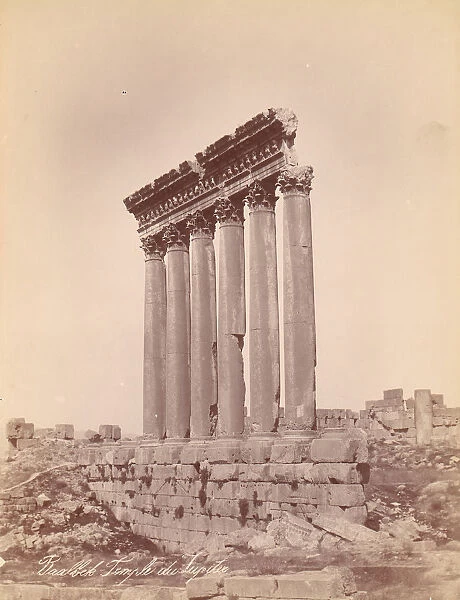 Temple of Jupiter, 1880s. Creator: Unknown