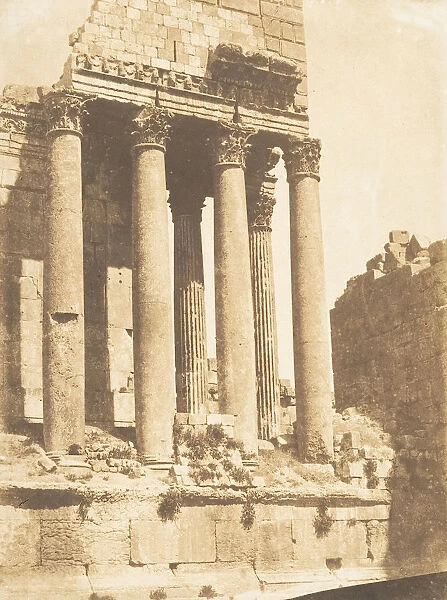 Temple de Jupiter, a Baalbek (Heliopolis), September 15, 1850
