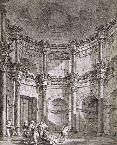 The Temple of Jupiter, pub. 1764. Creator: Robert Adam (1728-92)