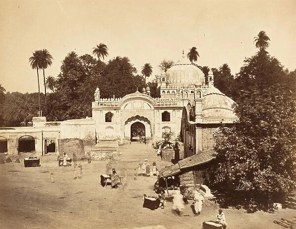 Temple at Karnaul Sirhinde, 1858-61. Creator: Unknown