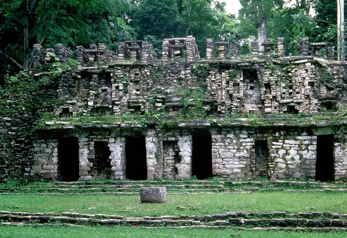 Framed Print : Temple of Labyrinth, Yaxchilan, Mexico, Late Classical Period, (1998). Creator: Unknown Framed Print : Temple of Labyrinth, Yaxchilan, Mexico, Late Classical Period, (1998). Creator: Unknown
