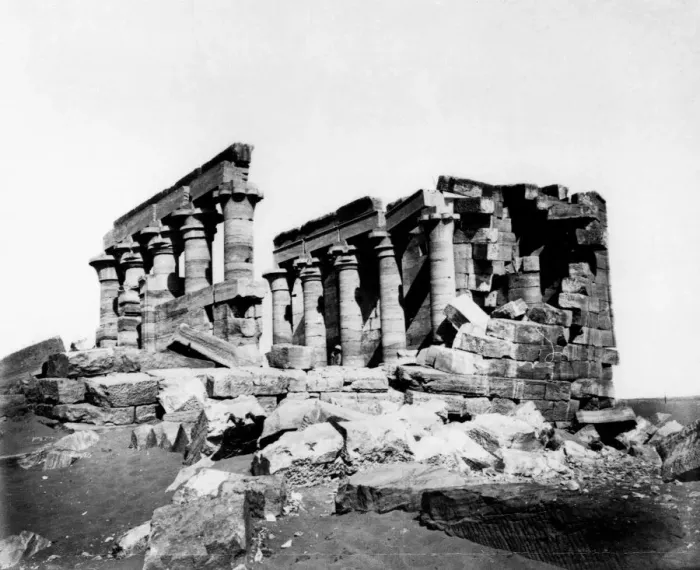 Framed Print : Temple of Maharrakah, Nubia, Egypt, c19th Century Framed Print : Temple of Maharrakah, Nubia, Egypt, c19th Century