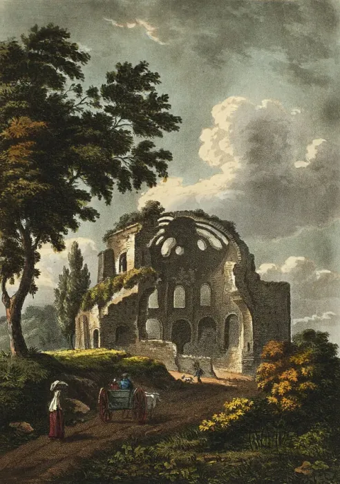 Framed Print : Temple of Minerva Medica, plate twenty-five from the Ruins of Rome, published February 20 Framed Print : Temple of Minerva Medica, plate twenty-five from the Ruins of Rome, published February 20