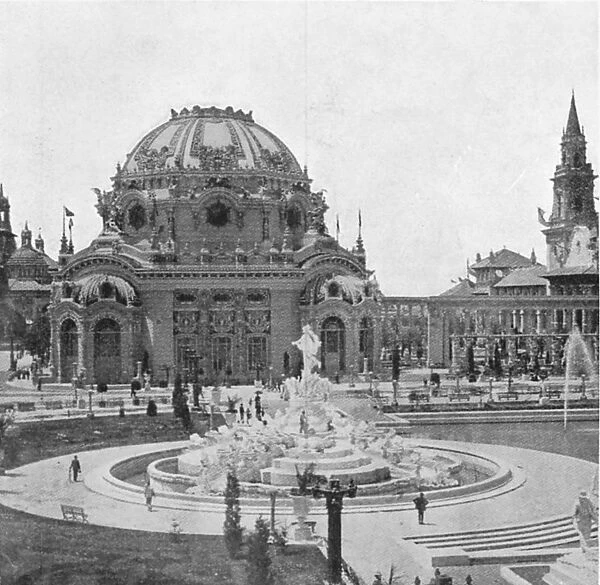 Temple of Music at the Pan-American Exhibition at Buffalo, 1901