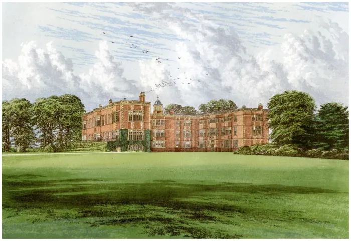 Framed Print : Temple Newsam, home of the Meynell-Ingram family, c1880 Framed Print : Temple Newsam, home of the Meynell-Ingram family, c1880