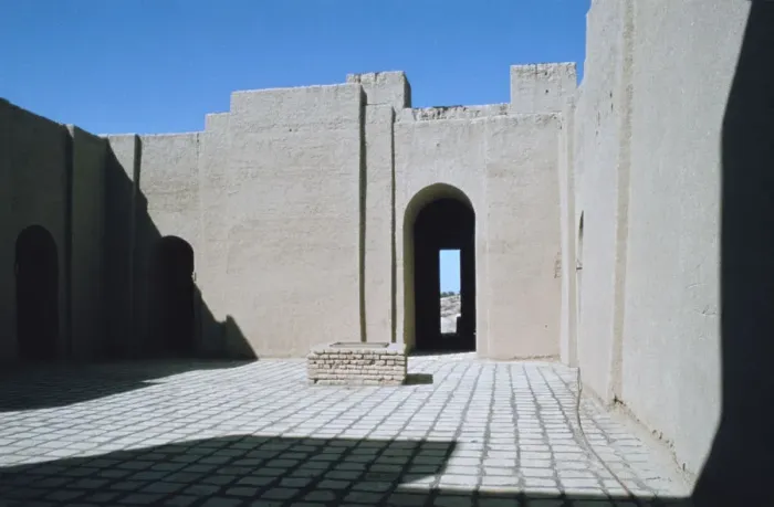 Framed Print : Temple of Nin Makh, Babylon, Iraq, 1977 Framed Print : Temple of Nin Makh, Babylon, Iraq, 1977