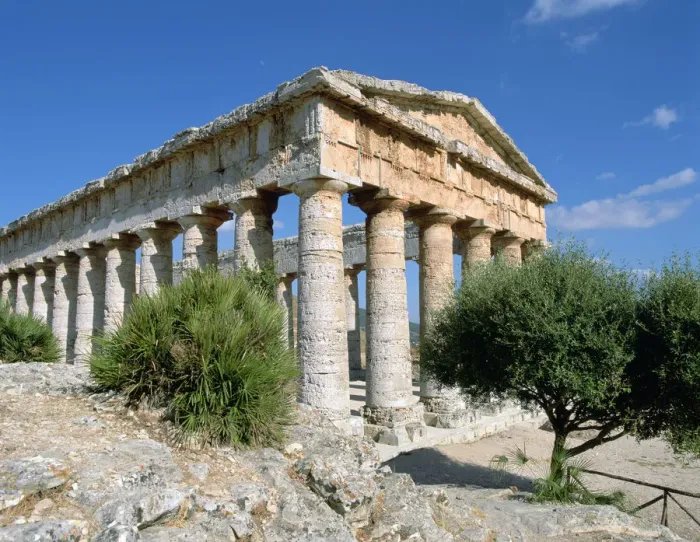 Framed Print : Temple, Segesta, Sicily, Italy Framed Print : Temple, Segesta, Sicily, Italy
