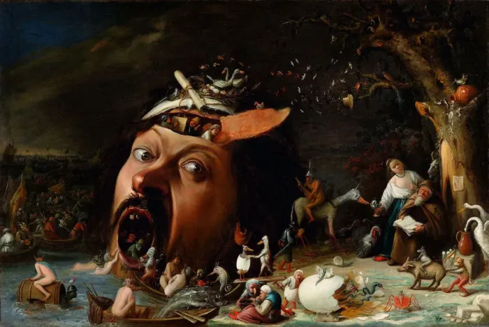 Framed Print : The Temptation of Saint Anthony Framed Print : The Temptation of Saint Anthony