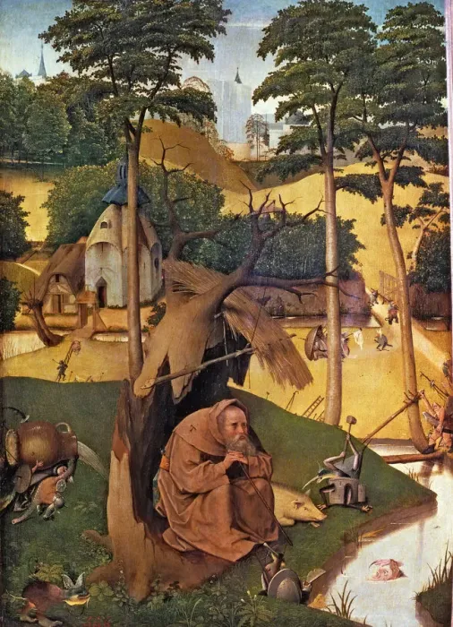 Framed Print : Temptations of Saint Anthony, by the Bosco Framed Print : Temptations of Saint Anthony, by the Bosco