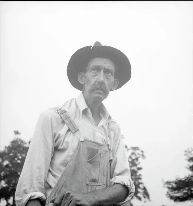 Framed Print : Tenant farmer near Thomaston, Georgia, 1936. Creator: Dorothea Lange Framed Print : Tenant farmer near Thomaston, Georgia, 1936. Creator: Dorothea Lange