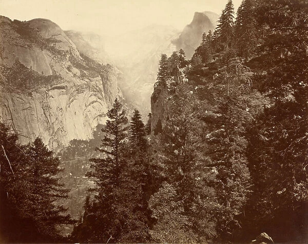 Tenaya Canyon from Union Point, Valley of the Yosemite, 1872