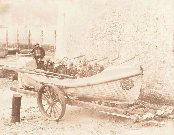 Tenby Lifeboat, 1853-56. Creator: John Dillwyn Llewelyn