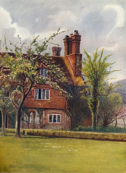 Tenchleys Manor House, 1913, (1914). Artist: Jamess Ogilvy