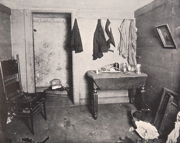 Tenement housing, New York City, USA, 1890s