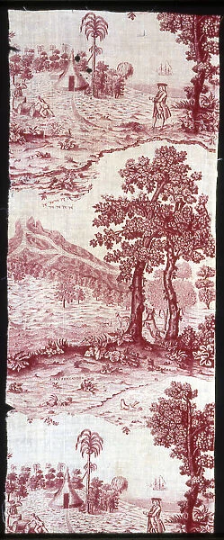 Tenian (Furnishing Fabric), Middlesex, c. 1785. Creator: Bromley Hall