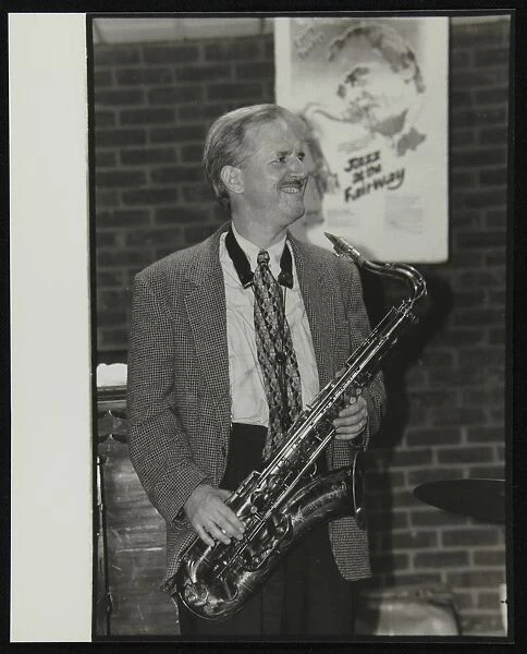 Tenor saxophonist Scott Hamilton at The Fairway, Welwyn Garden City, Hertfordshire, August 1997