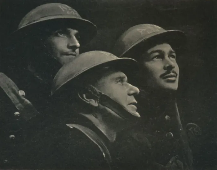 Framed Print : A Tense Moment, 1942. Creator: Harold Burdekin Framed Print : A Tense Moment, 1942. Creator: Harold Burdekin