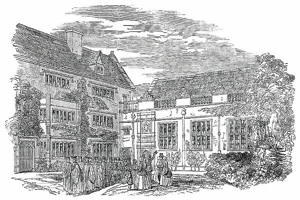 Tercentenary Anniversary of King's School, Sherborne, 1850. Creator: Unknown
