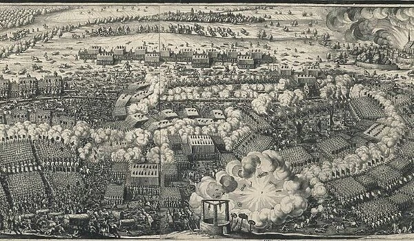 Tercio. Detail of the Battle of Lutzen, 1632