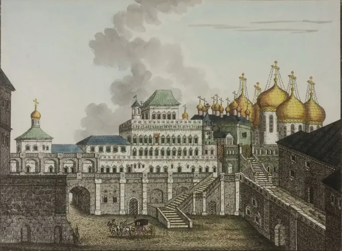 Framed Print : The Terem Palace in Moscow Kremlin, Between 1792 and 1820 Framed Print : The Terem Palace in Moscow Kremlin, Between 1792 and 1820