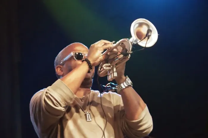 Framed Print : Terence Blanchard, Love Supreme Jazz Festival, Glynde Place, East Sussex, 2015. Artist Framed Print : Terence Blanchard, Love Supreme Jazz Festival, Glynde Place, East Sussex, 2015. Artist