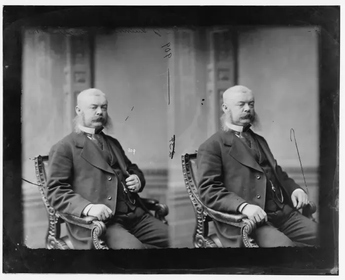 Framed Print : Terence John Quinn of New York, 1865-1880. Creator: Unknown Framed Print : Terence John Quinn of New York, 1865-1880. Creator: Unknown