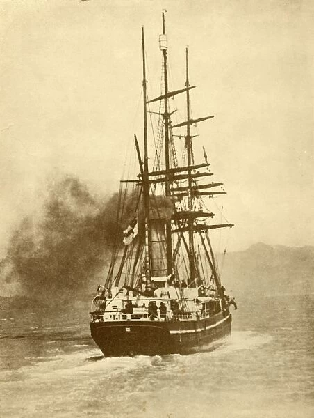 The Terra Nova, A Famous Whaler That Has Taken Part In Several British