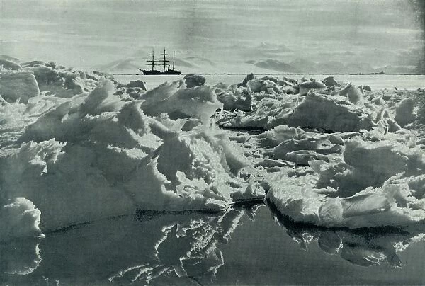 The Terra Nova in McMurdo Sound, c1910–1913, (1913). Artist: Herbert Ponting
