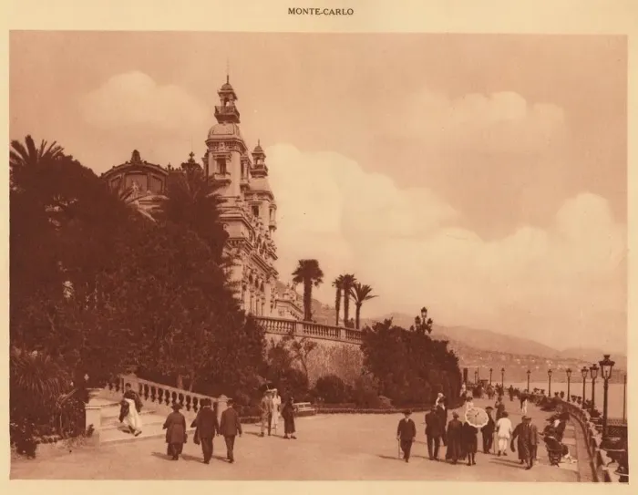 Framed Print : The Terraces and the Casino, Monte Carlo, 1930. Creator: Unknown Framed Print : The Terraces and the Casino, Monte Carlo, 1930. Creator: Unknown